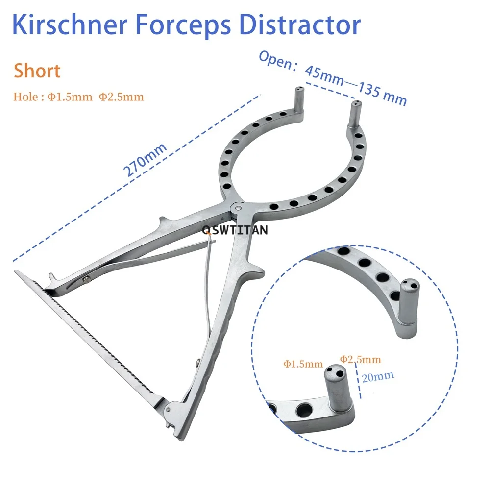 Kirschner wire distraction Forceps
