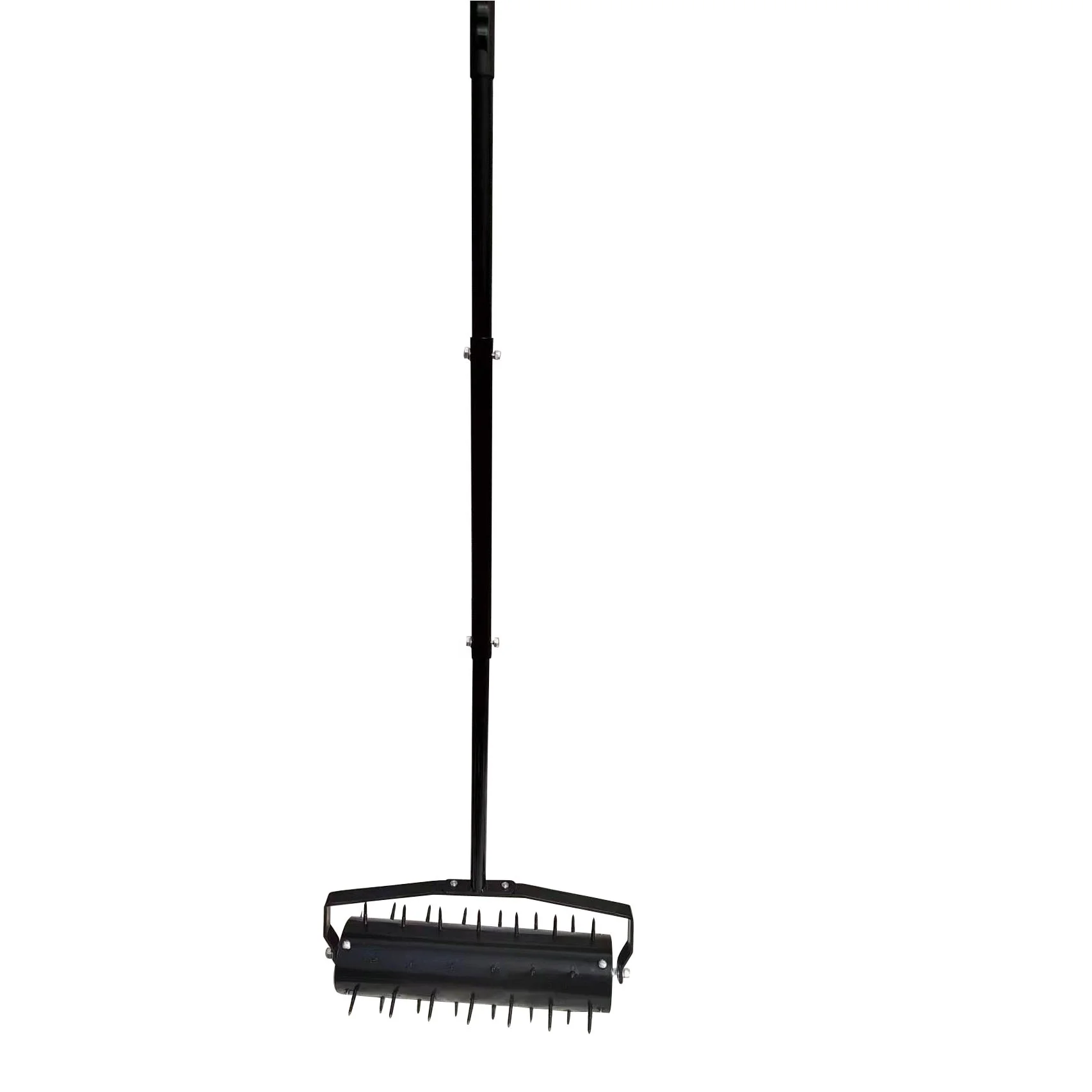 thumbnail image 2 of Manual Rolling Lawn Aerator - 44lb Weighted Soil Aeration Tool With 30 Spikes 2 of 11