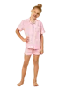 Pink and White Stripe