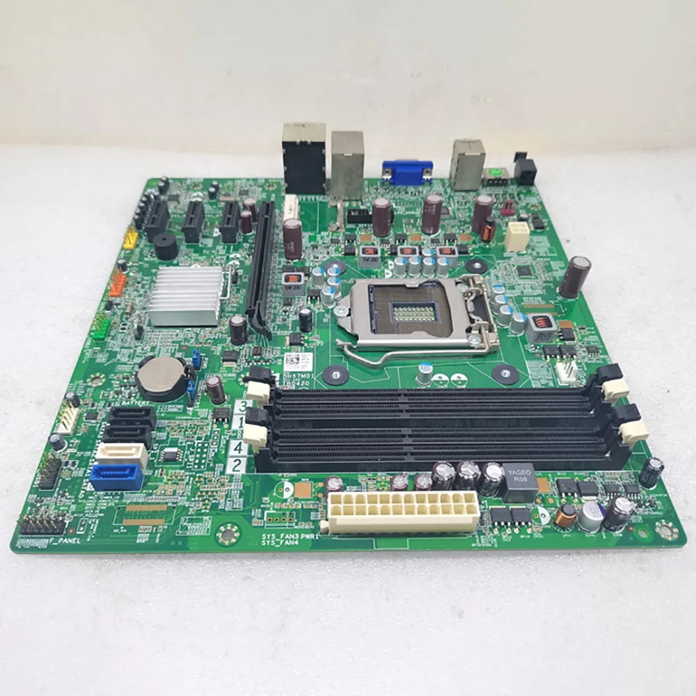 For DELL XPS 8300 DH67M01 Y2MRG 0Y2MRG HWY8Y 1155 DDR3 H67 Server  Motherboard High Quality Fast Ship