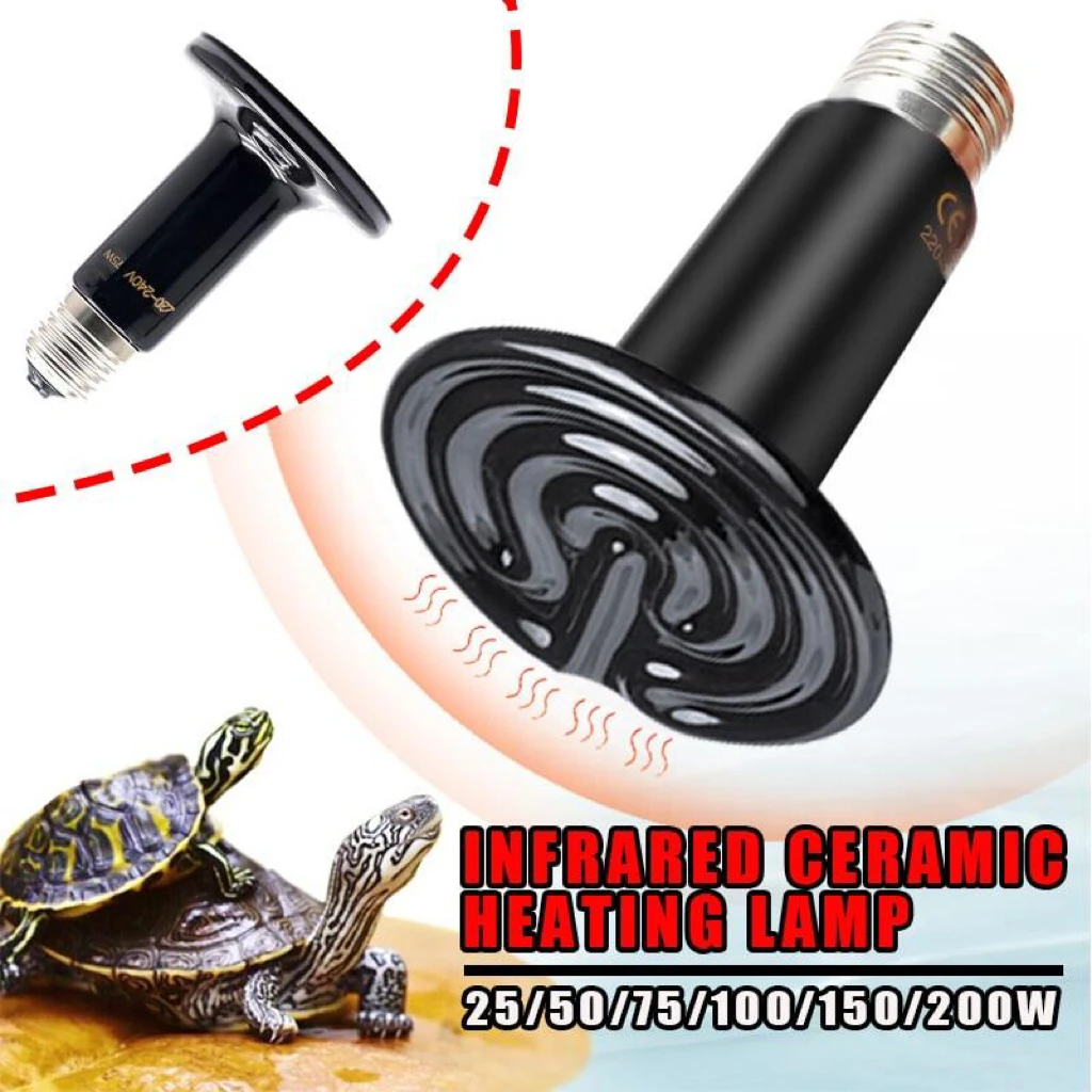 Tortoise Habitat Accessories LUCKY HERP 100W Ceramic Heat Emitter