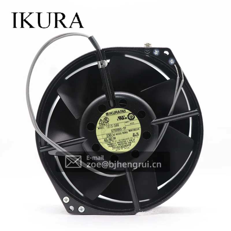 IKURA U7556KX-TP 230V AC 43/40W 150x 55mm 330m3/h YaskawaG7