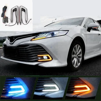 YBJ car accessories  accessories LED DRL Front Bumper LED Daytime Running Light For Toyota Camry 2018-2021 LE/XLE  Fog Light