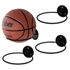 Wall ball rack