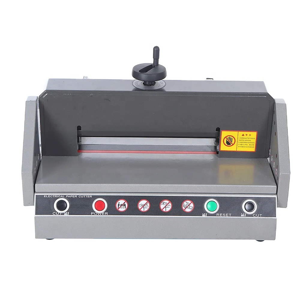 Semi-Automatic Desktop Electric Paper Cutting Machine Paper Guillotine E330D CE FRONT