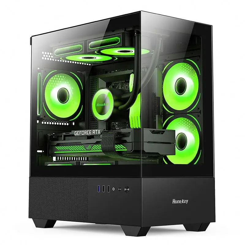 G45 Desktop Computer I3 12100F 16GB 500G 1TB SSD GTX1650 4GB Quad