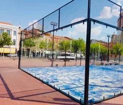 Chinese Manufacturer Hot Selling Full Set Impact Resistant Panoramic Paddle Padel Tennis Court