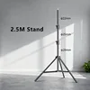 Supporto nero da 2,5 m