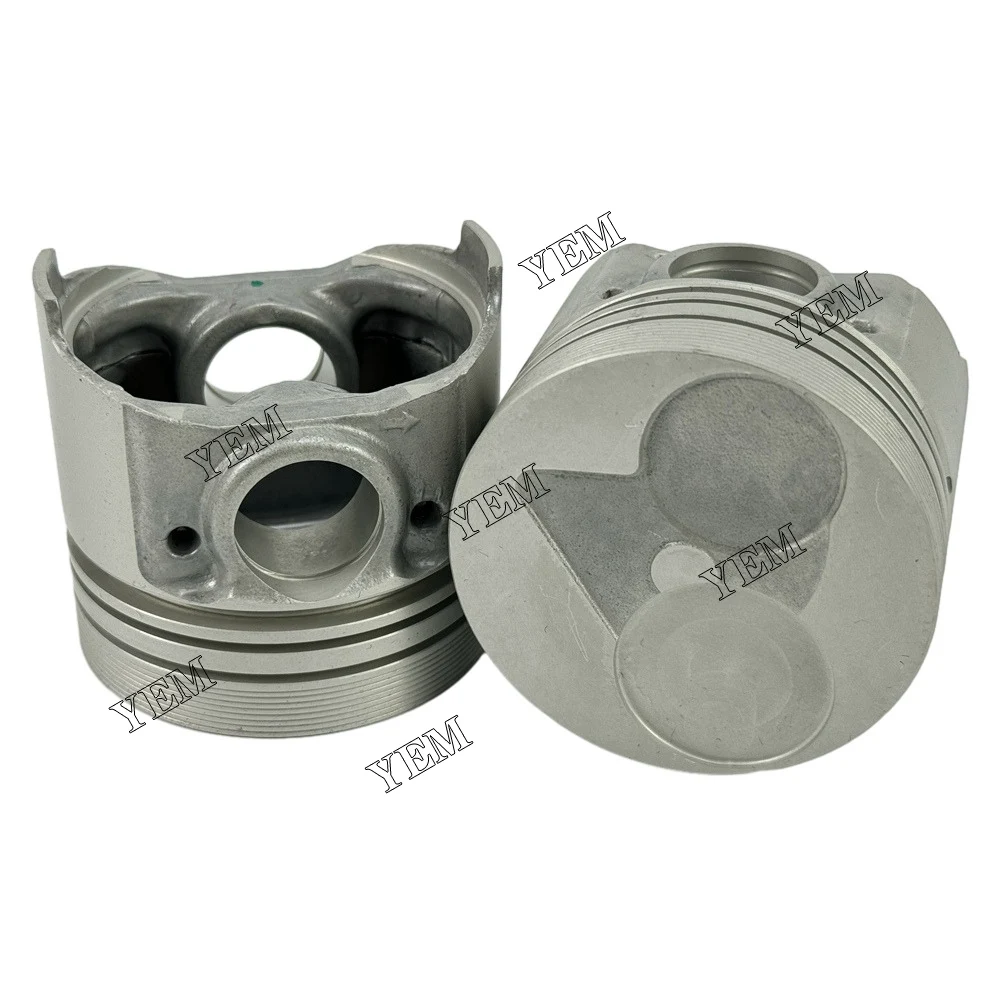 3 PCS Piston Kit STD for Kubota D640 Engine Parts 3