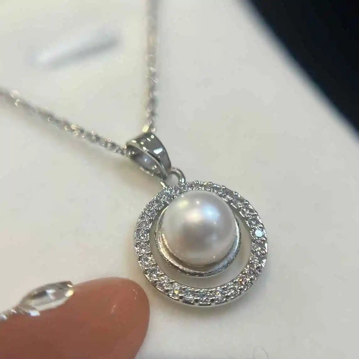 Minimalist Freshwater Pearl Jewelry Set