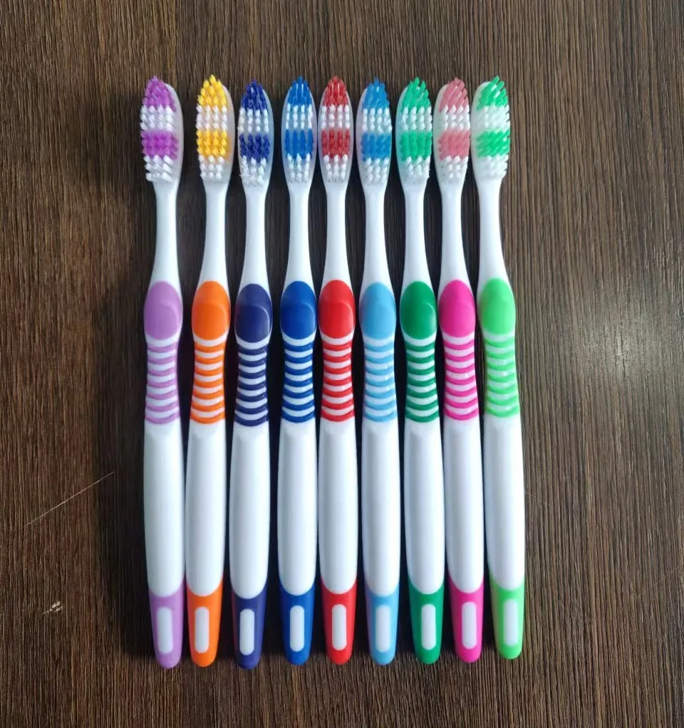 Wholesale Hot Selling Customized Adult Toothbrushes Long Brush Head
