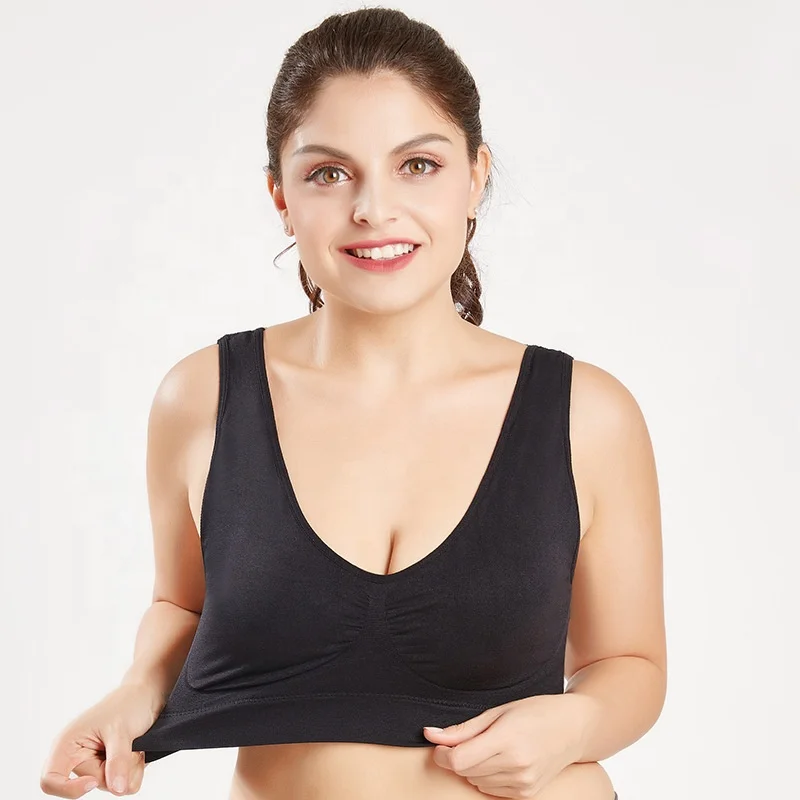 Super plus wireless sports bra Clearance