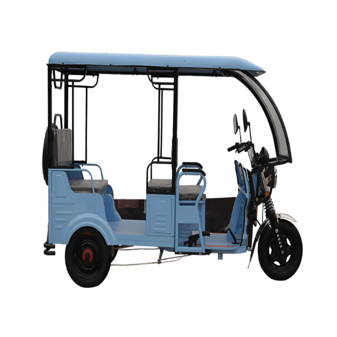 Electric Passenger Tricycle Tuk Tuk Tricycle 3 Wheeler 4 Seats Made In ...