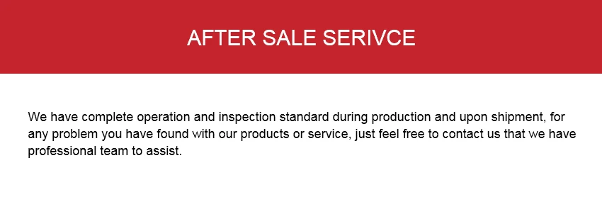 after sales