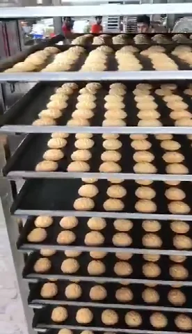 
 Вращающаяся печь, большая вращающаяся электрическая печь для печенья, пиццы, печенья, 16 лотков  