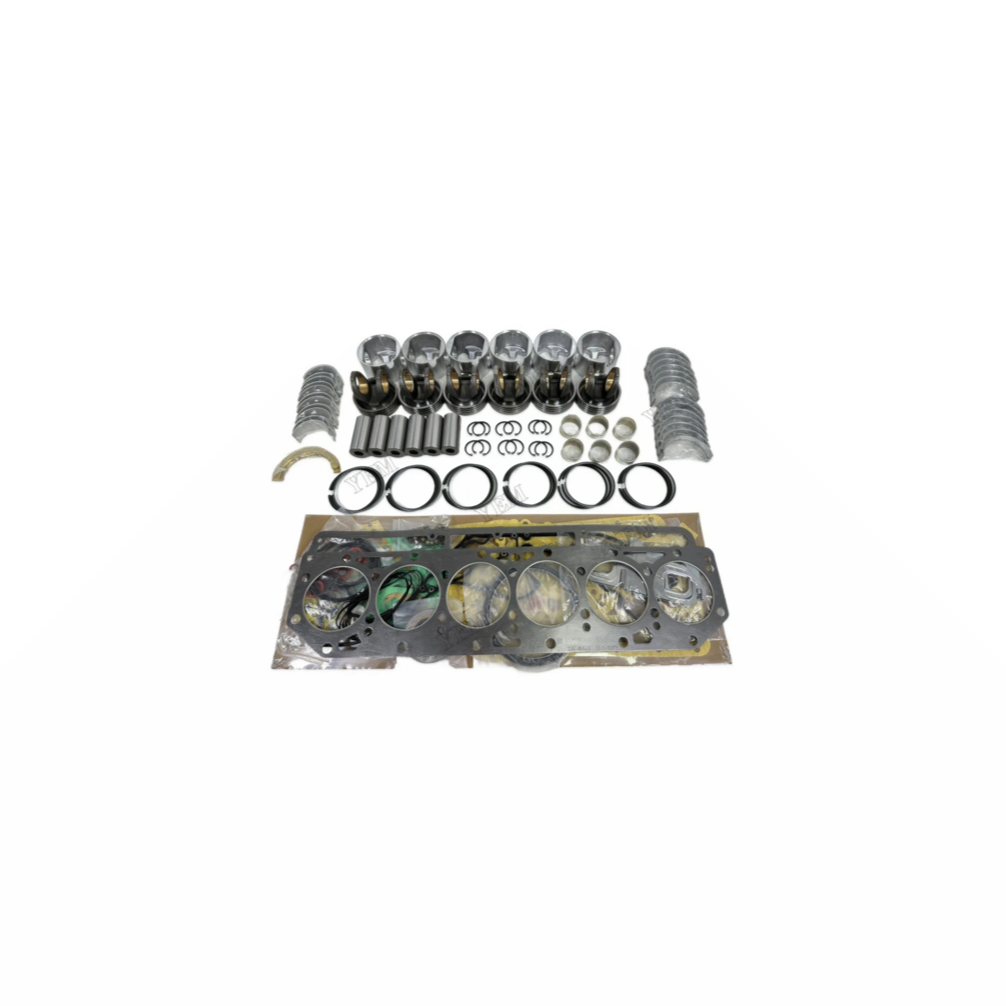 Overhaul Rebuild Kit With Bearings Piston Rings Head Gasket Set Suitable for Caterpillar C9 Engine Replacement Parts