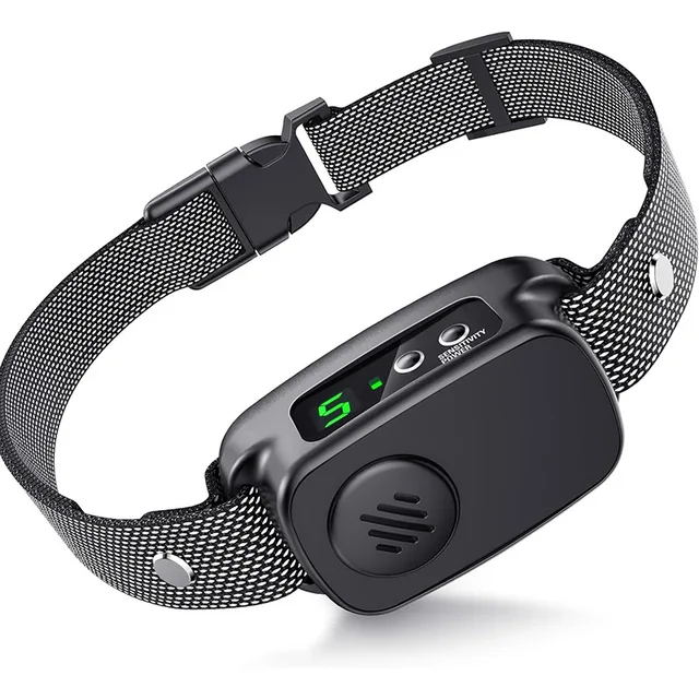 Adjustable Anti-Barking Vibration Collar Smart Pet New Dog Training Device Waterproof for Pet Supplies