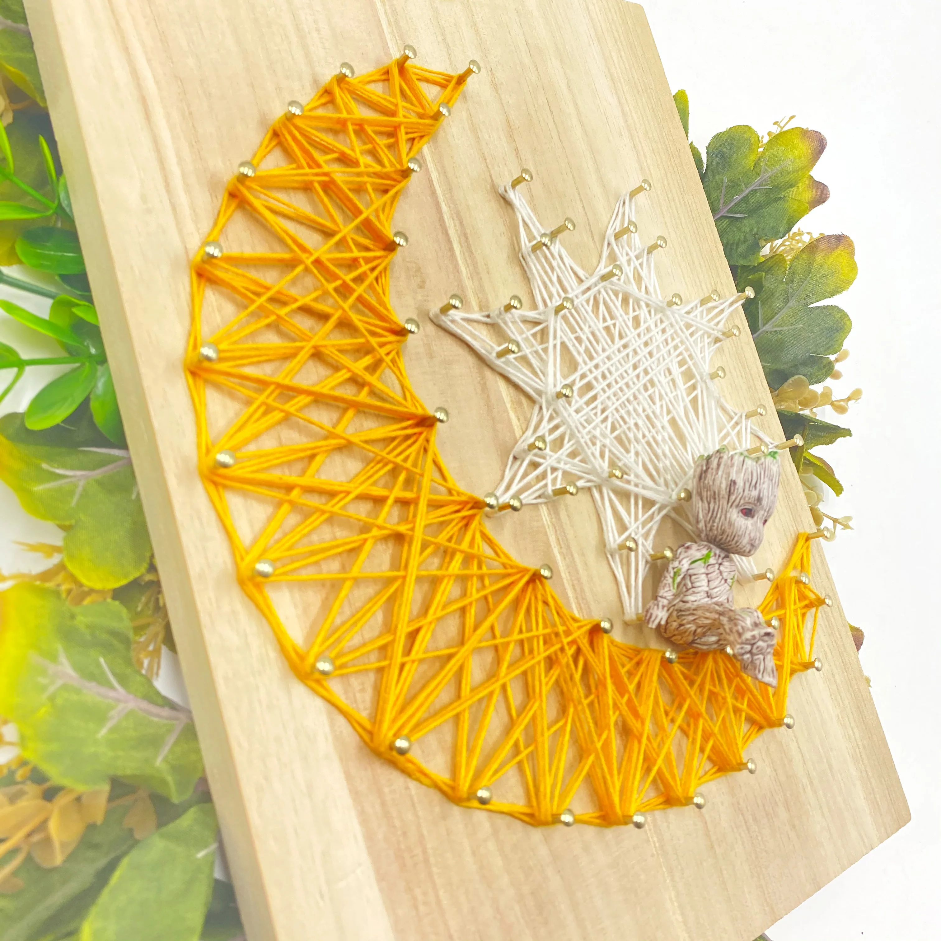 Oem 3d Wood String Art Kit For Kids Children Diy Product String Art ...