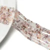 Cuentas cuadradas de cristal de 2 mm en colores mixtos - Morado Champagne