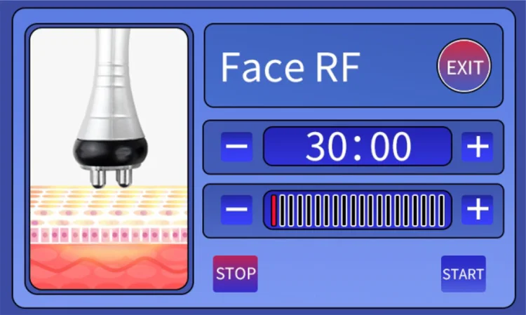 Vacuum Laser rf cavitation rf vacuum led machine