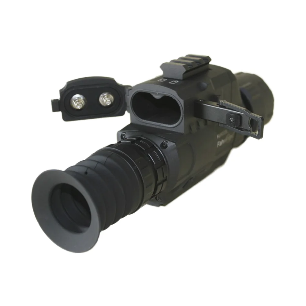 384*288 Thermal Scope for Hunting Night Vision Scope with Video Rec Wifi PIP LRF 35Len Support OEM