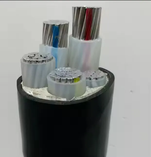 YJLHV33 XLPE insulation PVC sheath fine steel wire armor aluminum alloy conductor AC 0.6/1KV aluminum alloy cable for industry