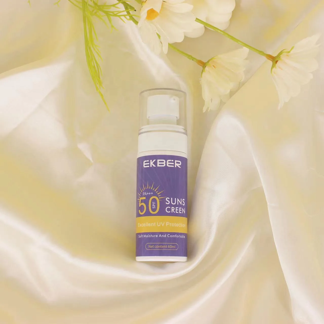 Натуральный увлажняющий отбеливающий крем для лица из веганов Spf50 + солнцезащитный крем антиокислительный солнцезащитный крем для тела Spf 50 УФ лосьон для загара