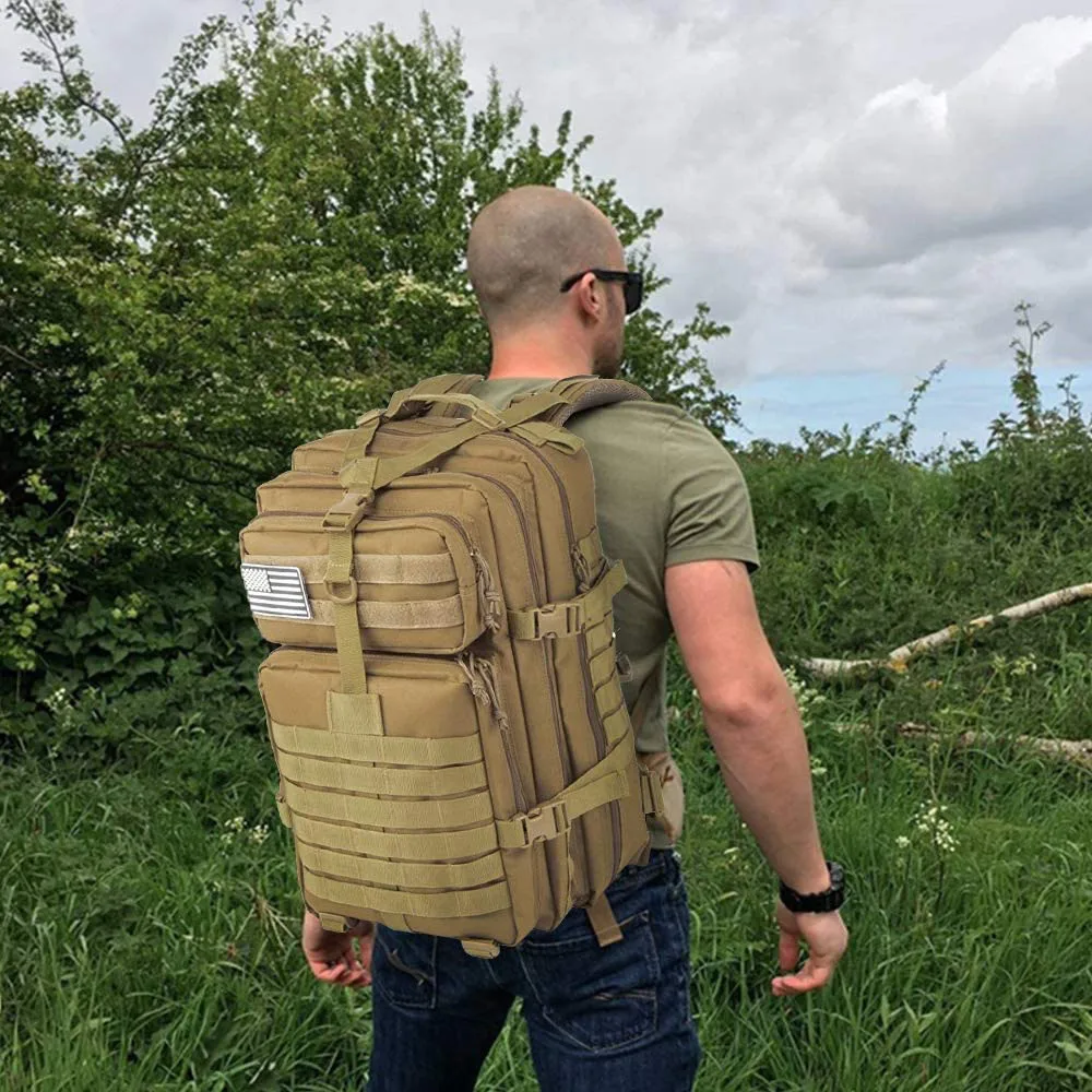 Train a Medium Pack Train the Assault Pack Camping Hiking Backpack Escape Camouflage Backpack