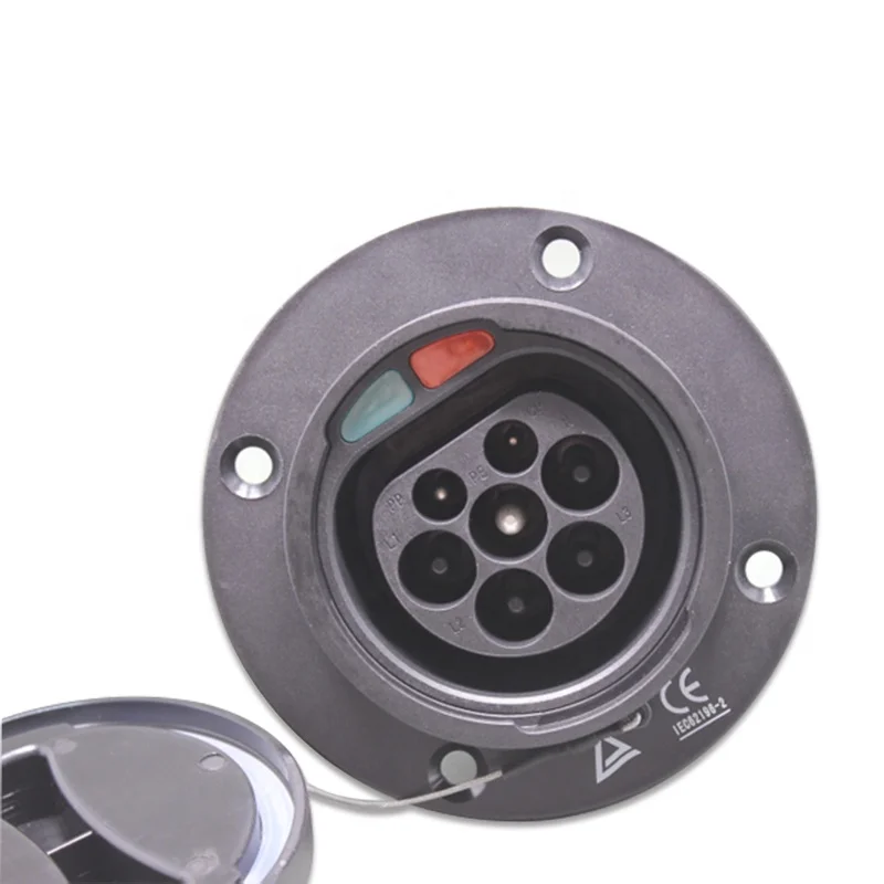 
 230V 32A 0,5 M 62196 Тип 2 штекер к SAE J1772 тип 1 штекер EV зарядный адаптер  