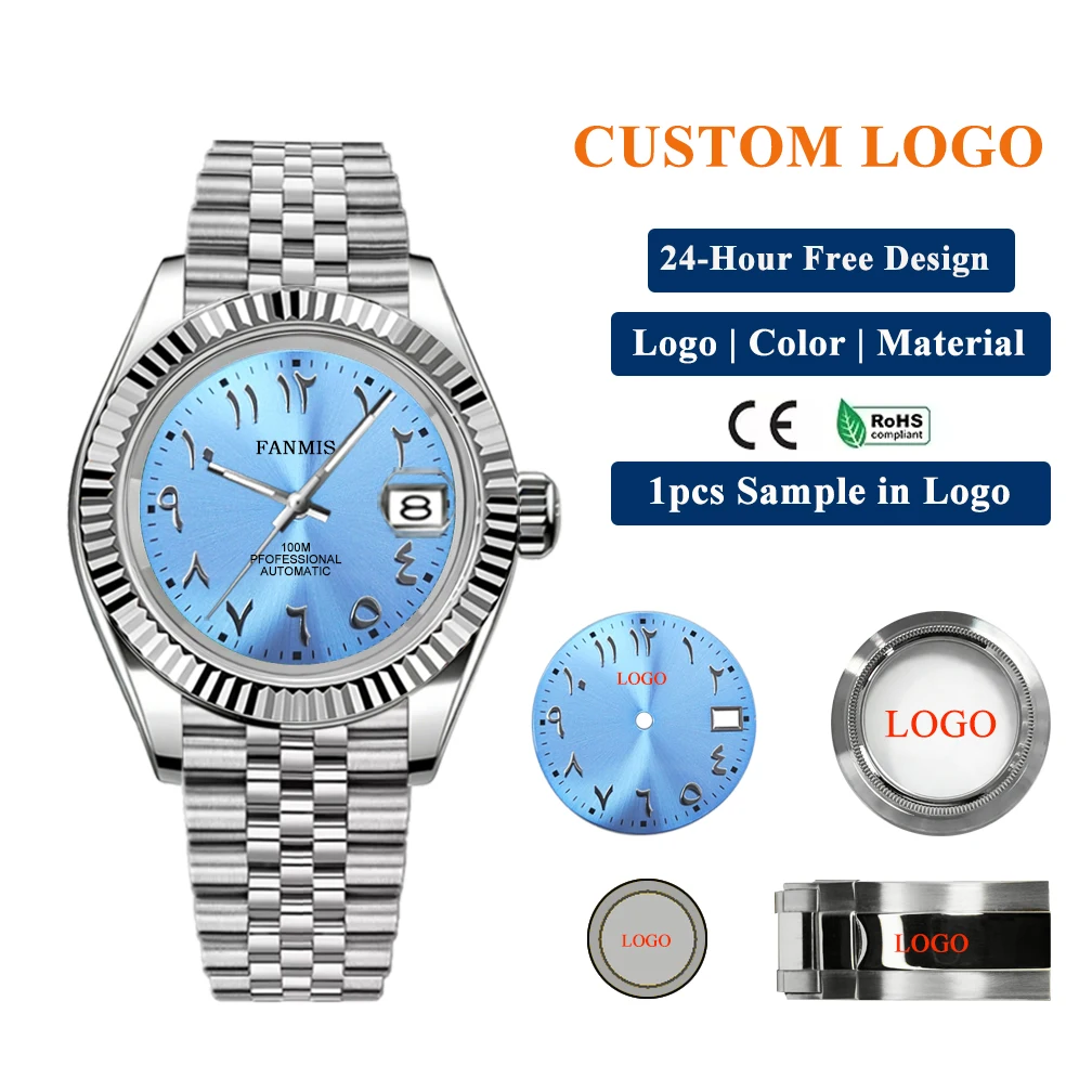 2025 New Improved Japan NH35 Movement Mod Arabic Numerals