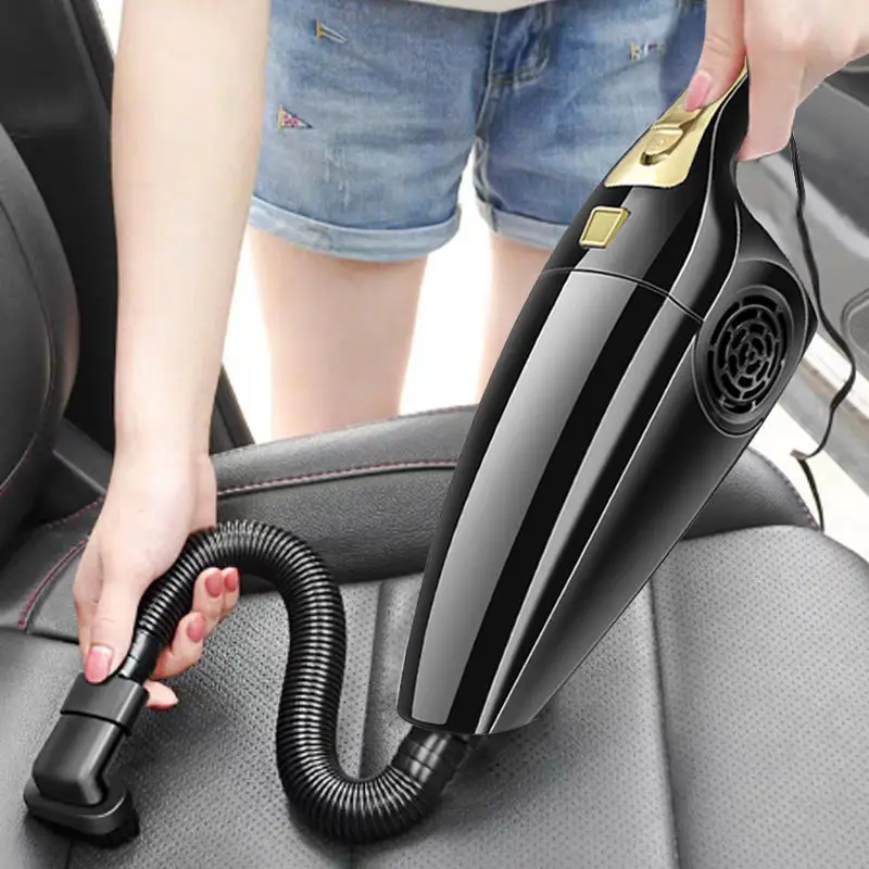 car hoover cigarette lighter Factory Direct Sales Electric Cigarette Lighter Car Vacuum Cleaner Wet &  Dry Strong Suction 120W High Power Automobile Supplies