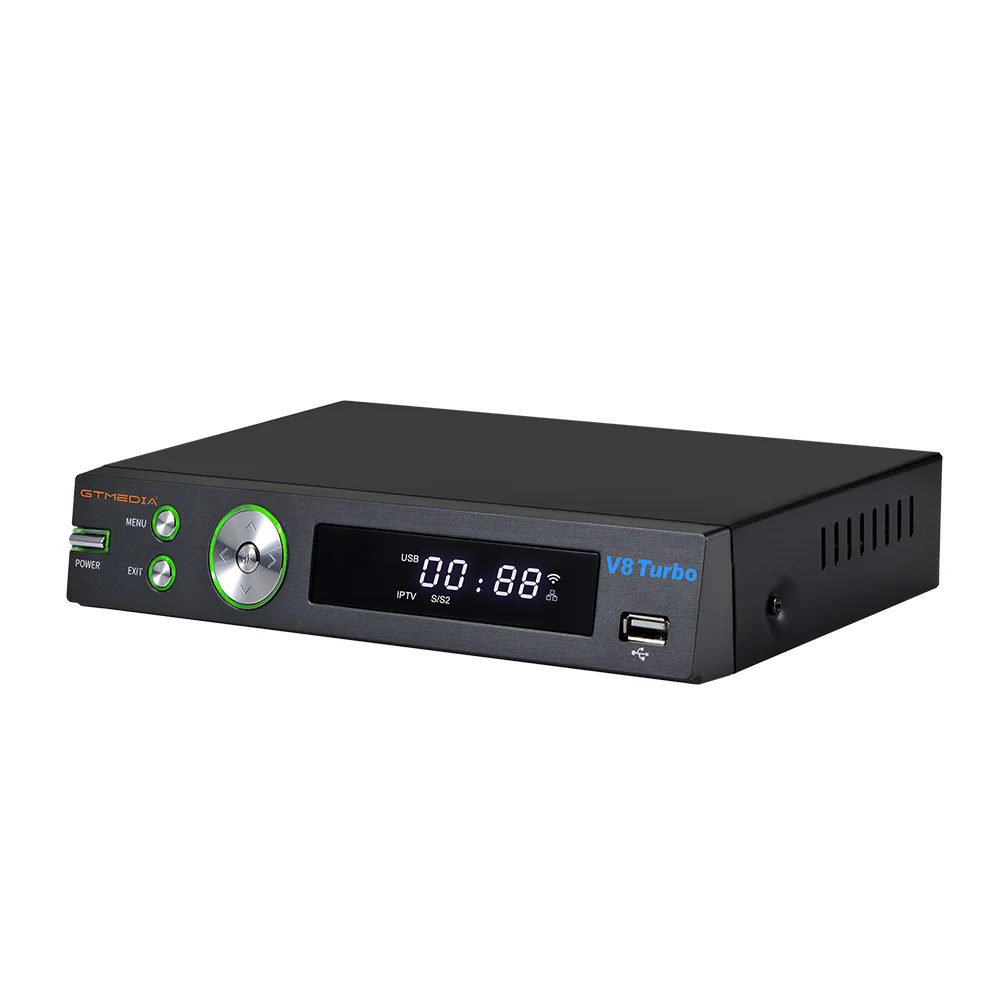 DVB GTMEDIA V8 Turbo Satellite TV Receiver 64MB V8 Turbo 1080P with CA Card Solt