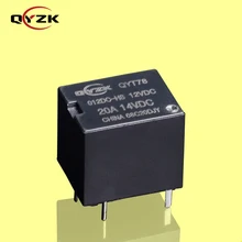 car electrical relay 12volts SPST-NO (1 Form A)  20A 14VDC 4 Pins 0.6W Alternative To T78 Small Size Shock Proof Auto Relay