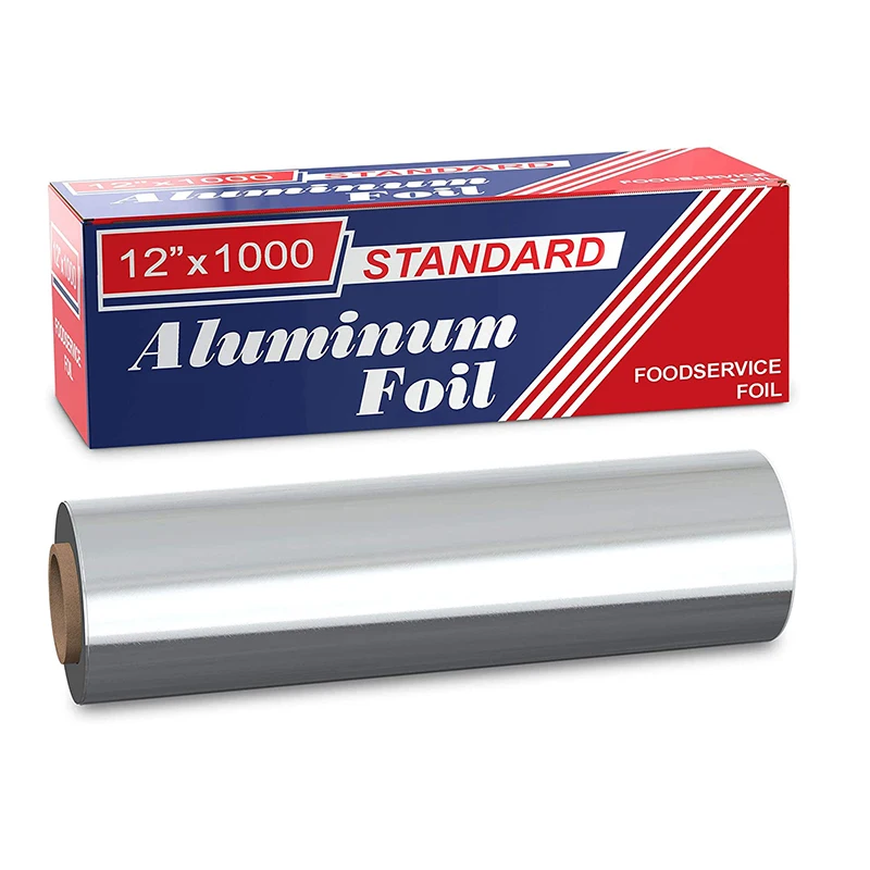 Aluminum Foil Paper Roll Food Packing for Hotel Restaurant Supermarket -  China Aluminum Foil, Tin Foil