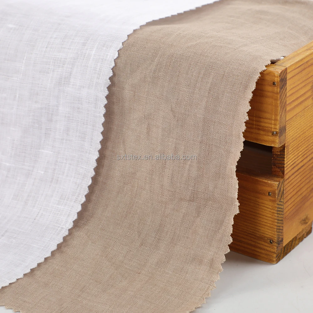 product wholesale eco friendly 100gsm 100 pure linen fabric for womens dress shirt  sofa use lightweight woven factory price-6