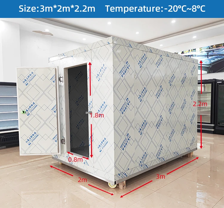Freezer, 10ftx10ftx8ft, 110v~480v, R-404a - detail 6