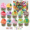 12Pack Dual Colored Butter Slime Kit