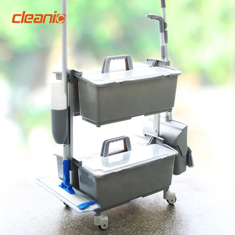 Отель Ресторан не загрязненной воды С моющей шваброй коммерческих heavy duty Мокрый Сухой абсорбент из микроволокна Плоская Насадка спрей Швабра системы