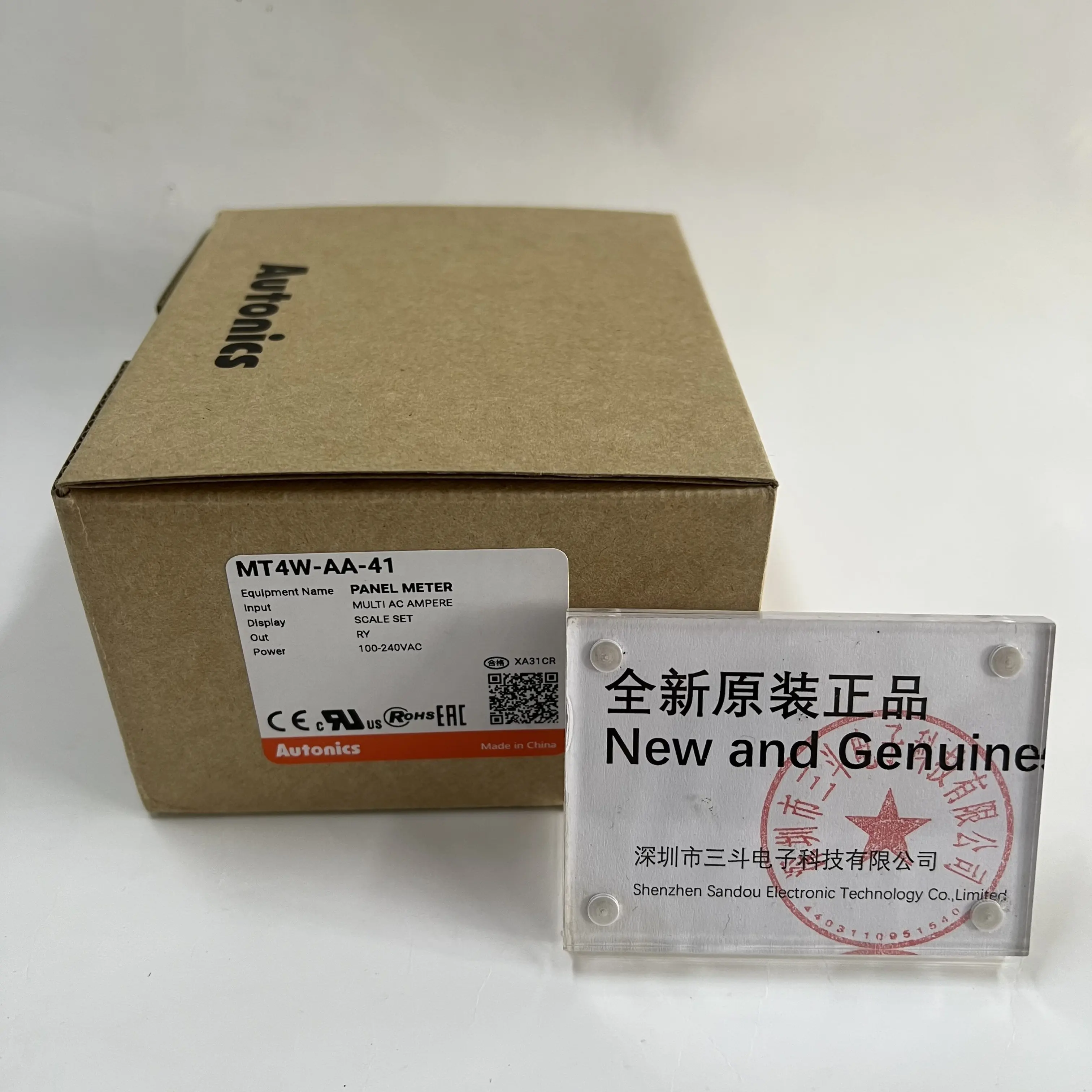 Autonics Panel Meter MT4W-AA-41