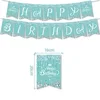 ธง 15 ชิ้น สีฟ้าอ่อน