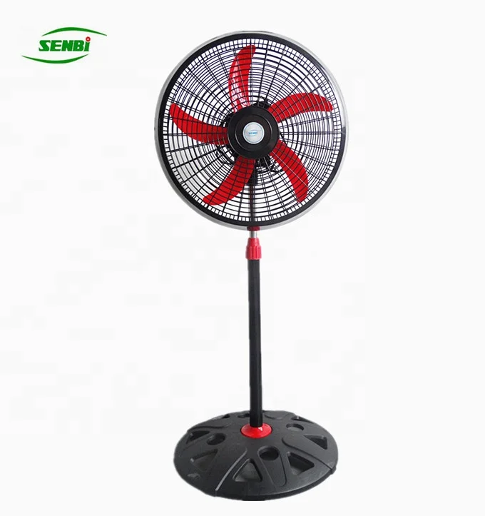 AC Power Source Fan New Stand Fan 5 Blade 18inch with Plastic Grill