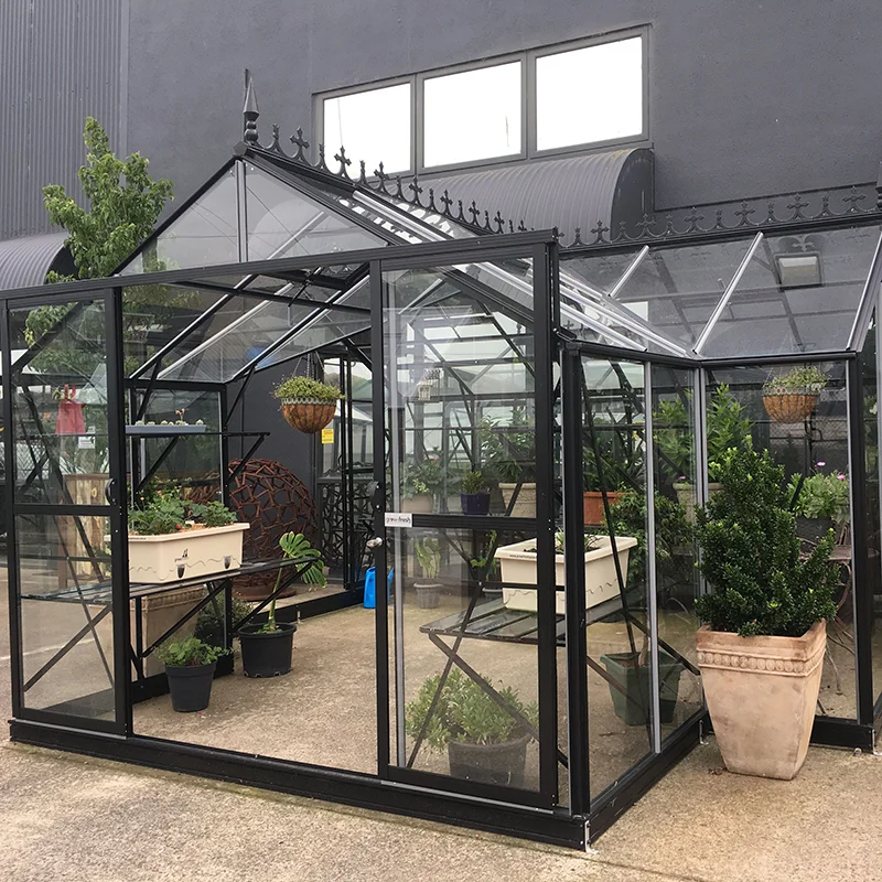 Retractable Glass Home Veranda Sun Room Glass House Outdoor Glass