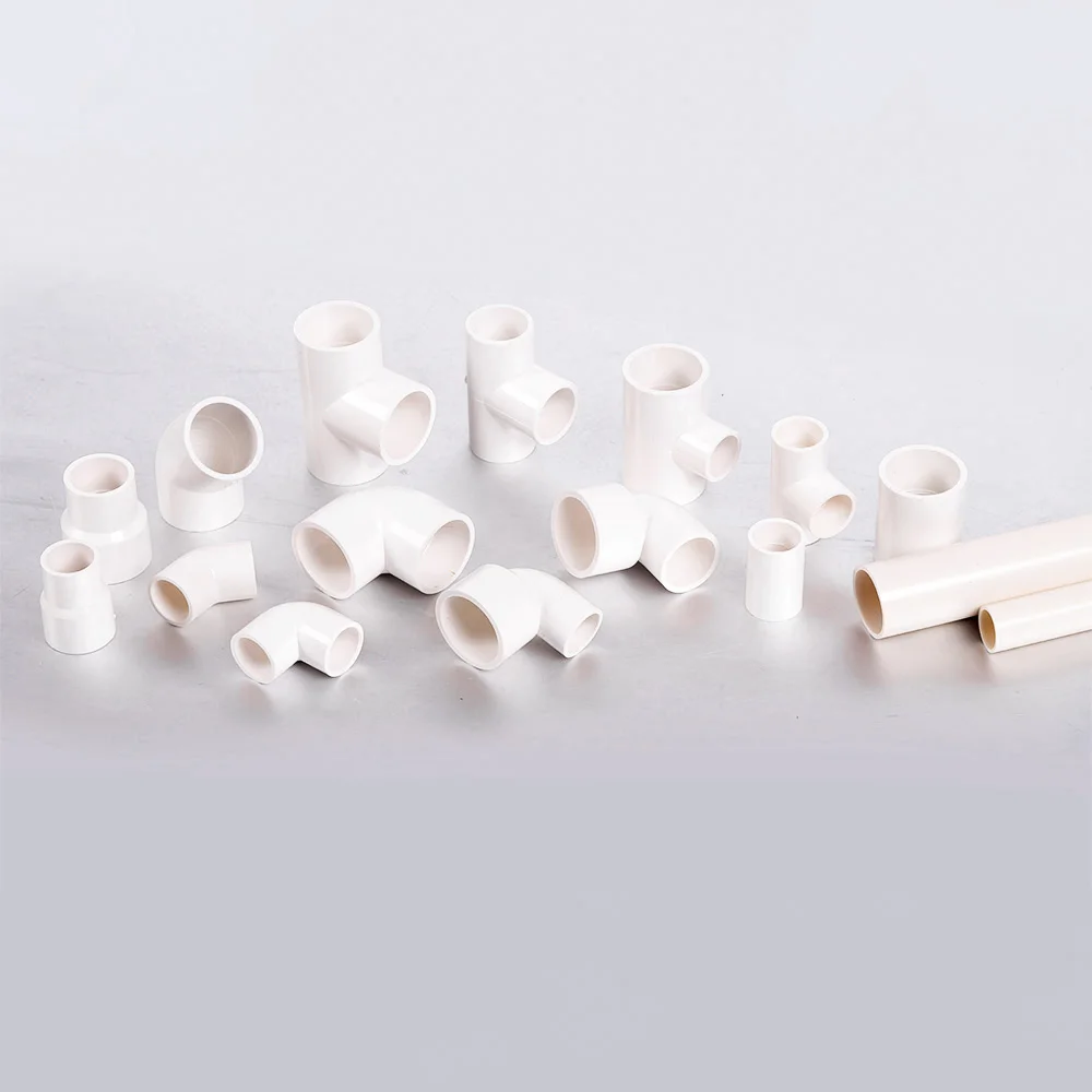 Hvac Manufacturer White Pvc Rigid Drain Pipe For Condensate Water 16mm