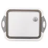 Cesta de filtro de agua plegable 3 en 1 - Blanco 42,5X31cm