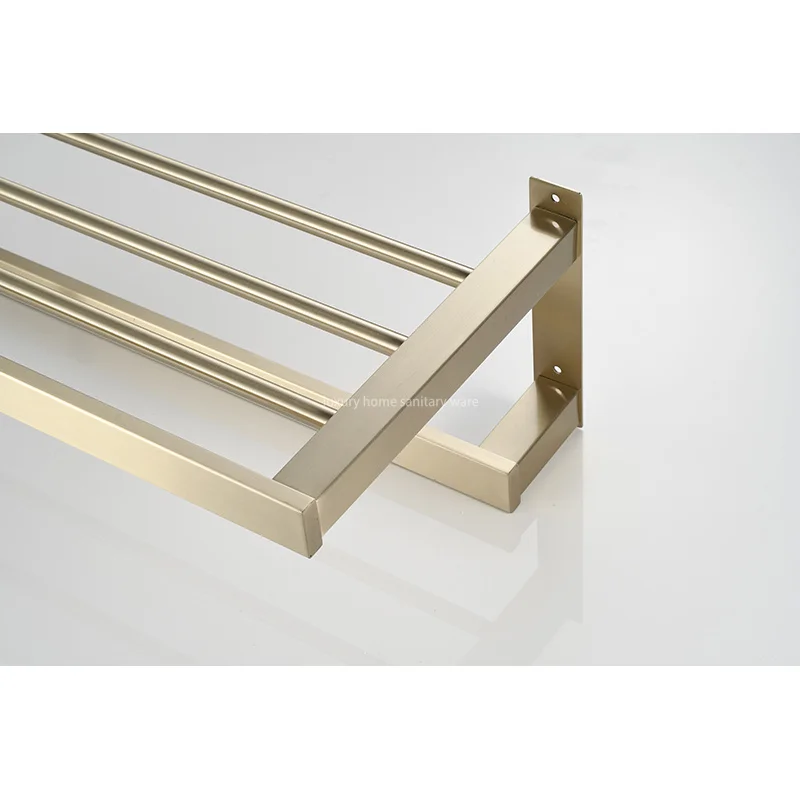 product best selling bathroom accessories wall mounted non perforated multifunctional towel rack storage rack-11