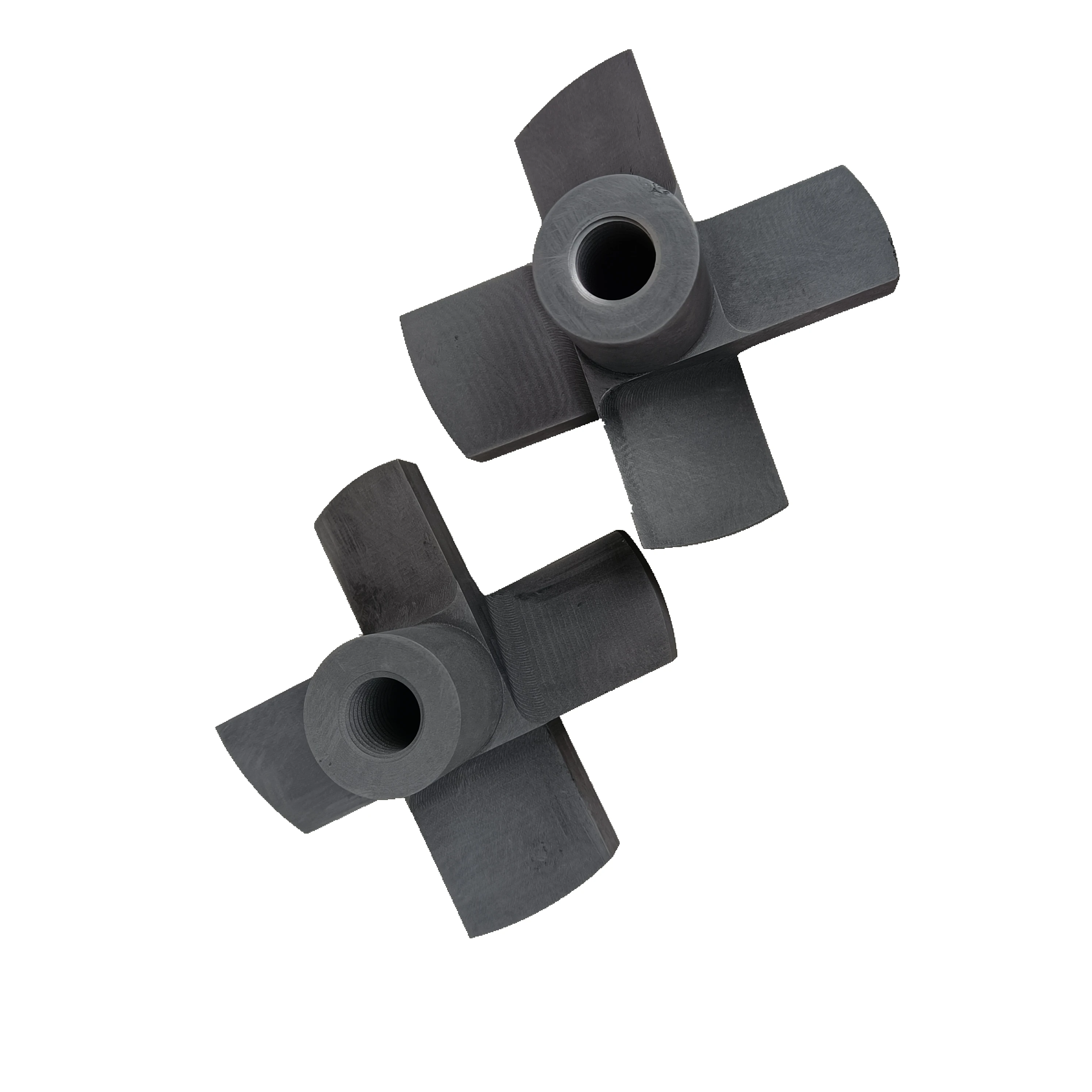 Machine Make Graphene Mold Graphite Stirring Impeller for Metallic Solution
