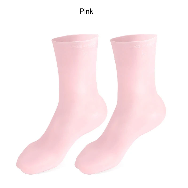 New Foot Dry Repairing Spa Crack Prevention Whitening Moisture Elasticity Soft Prosthetic Silicone Gel Stocking Sock