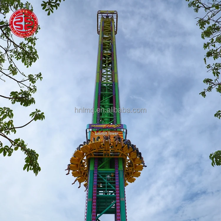 Amusement Equipment Ride Free Fall Tower Theme Park Drop Tower Rides for Sale Amusement Sky Flying Tower Rides