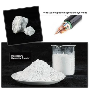 Very Fine Cheap Non Asbestos Excellent Magnesium Hydroxide for PE Cable Material