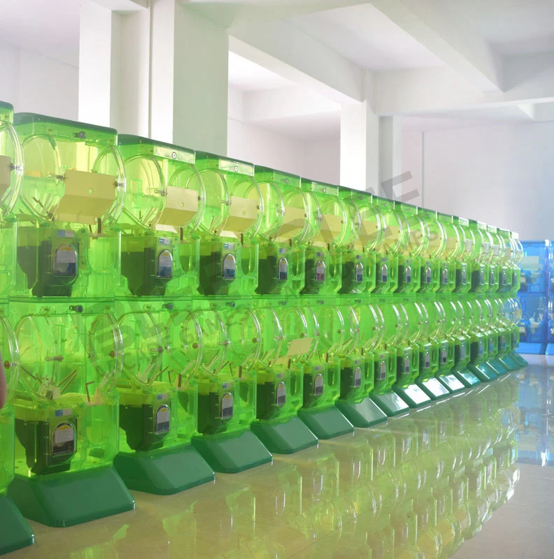 Token Operated Toys 32mm Gashapon Capsule Vending Machine